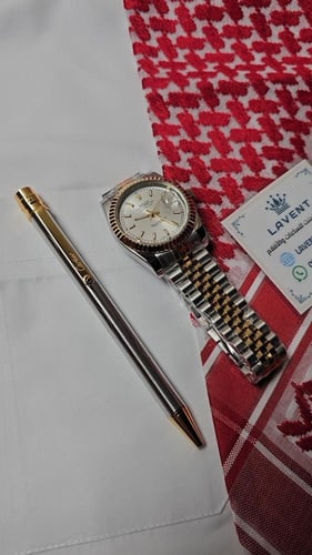 طقم ساعة رولكس وقلم كارتير