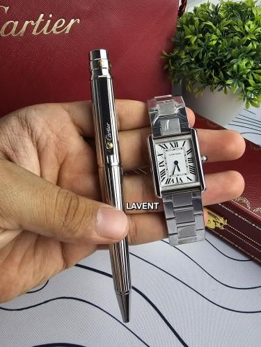 طقم ساعة وقلم كارتير