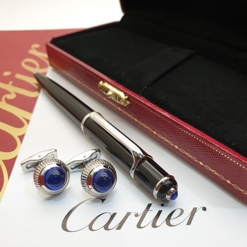 طقم كارتير قلم مع كبك