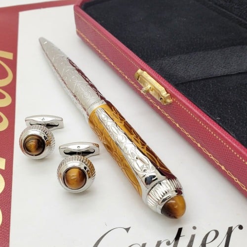 طقم كارتير قلم مع كبك