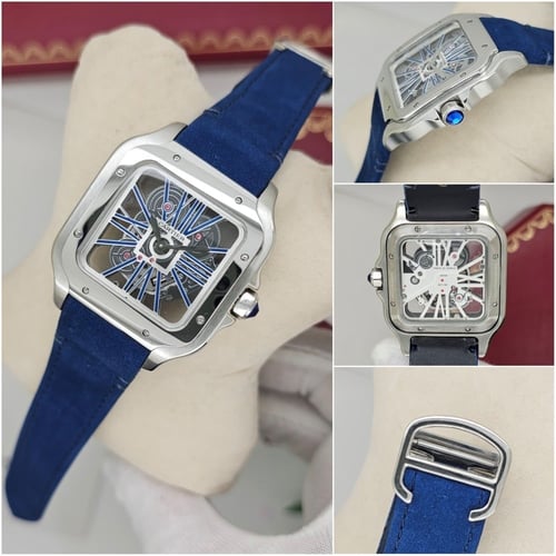 ساعة كارتير سانتوس مكشوف