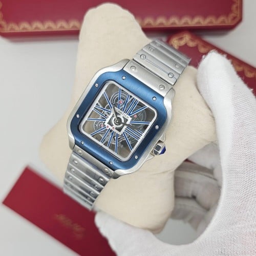 ساعة كارتير سانتوس مكشوف