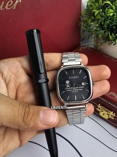 طقم ساعة كاسيو وقلم كارتير 199 ريال