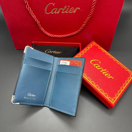 محفظة كارتير كحلي