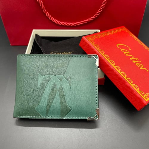 محفظة كارتير كبير زيتي