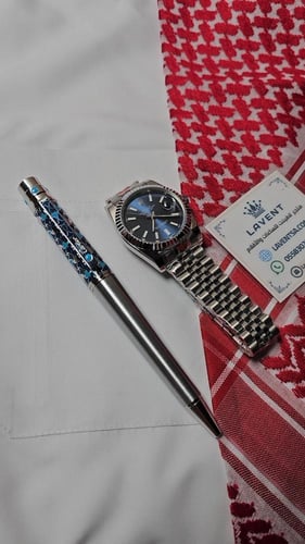 طقم ساعة رولكس وقلم كارتير