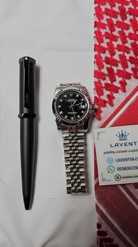 طقم ساعة رولكس وقلم كارتير