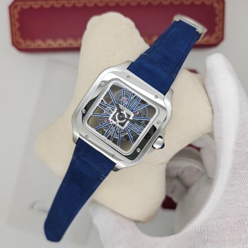 ساعة كارتير سانتوس مكشوف