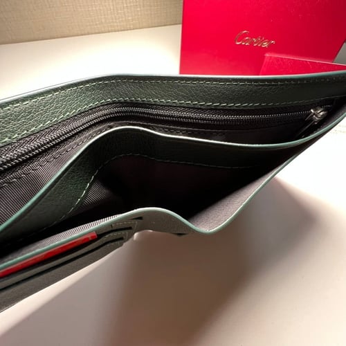 محفظة كارتير كبير أخضر