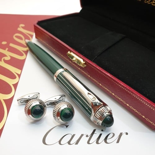 طقم كارتير قلم مع كبك