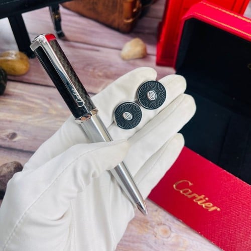 طقم كارتير قلم مع كبك