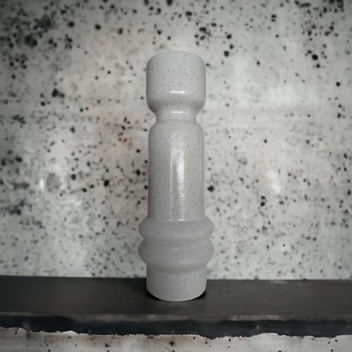 شمعدان سراميك بلون اخضر فاتح