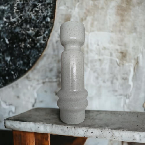 شمعدان سراميك بلون اخضر فاتح