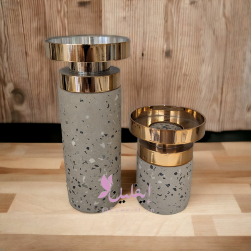 شمعدان تيرازو شمعة عريضه