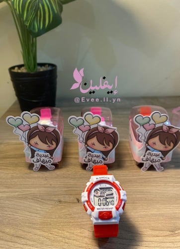 هدايا عيد ساعة يد للبنات