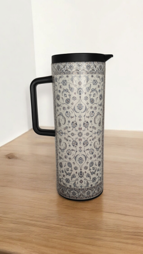 ترمس شاي او قهوه على شكل سجادة ابيض