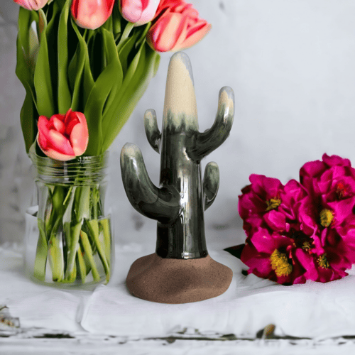 تحفة الصبار مصنوعه من السراميك