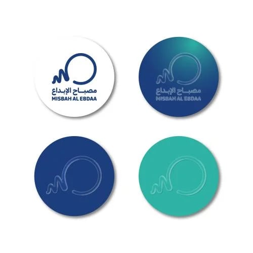 ستيكر UV بارز