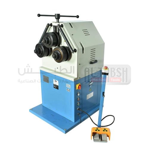 3 ROLLER ELECTRICAL PIPE BENDING MACHINE RBM50HV ت...