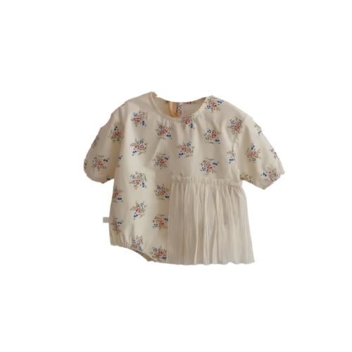 رامبر بأكمام طويلة مزهر