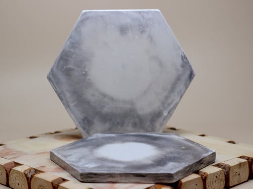 صينية ماربل السداسية