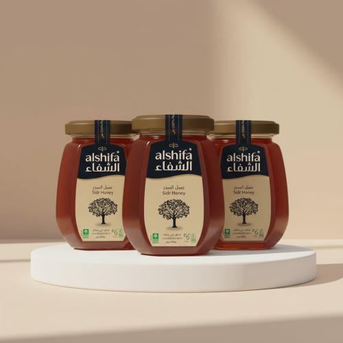 مجموعة عسل السدر الجبلي 3 عبوات 250 جرام