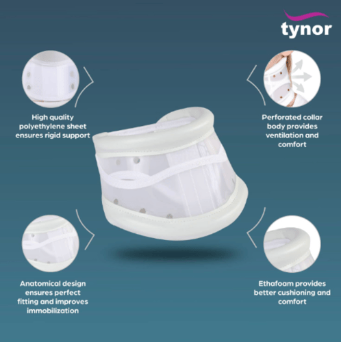 Cervical Collar Hard Adjustable تينور مشد رقبة صلب
