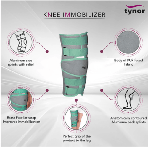 Knee Immobiliser 14"/36cm-جبيرة تثبيت للركبه طول 1...