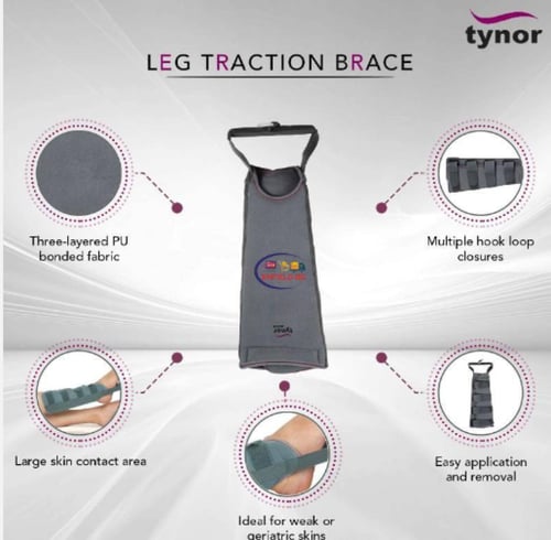 Leg Traction Brace-تينور دعامة الجر للساق