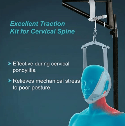 Cervical Traction Kit (Sitting) with Weight Bag- ت...
