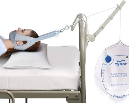 Cervical Traction Kit (Sleeping) with Weight Bag-ت...