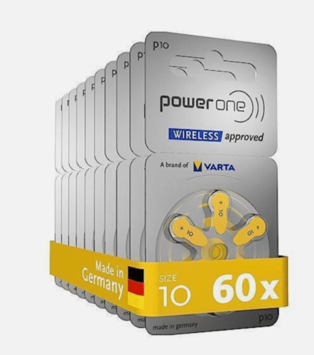 بطاريات للأجهزة المساعدة على السمع power one