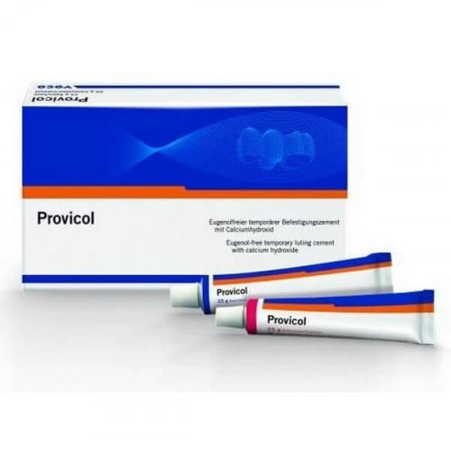 Provicol Tube, Eugenol-Free Temporary Cement, Syri...