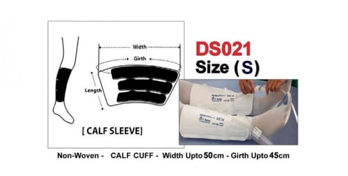 كف جهاز مانع جلطات استخدام مريض واحد ساق