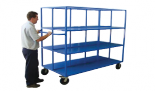 ترولي للمهام الثقيلة Blue Heavy-Duty Trolly