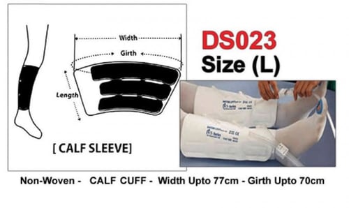 كف جهاز مانع جلطات استخدام مريض واحد ساق