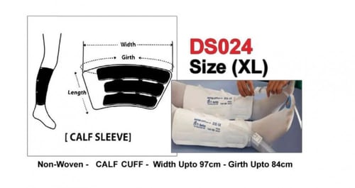 كف جهاز مانع جلطات استخدام مريض واحد ساق