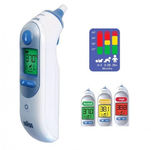 ميزان حرارة براون عبر الأذن Thermometer Braun