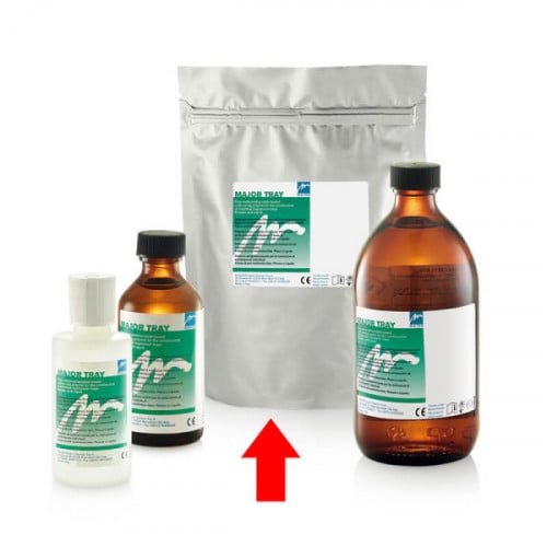 Major Tray Powder 500g Blue Self-Cure