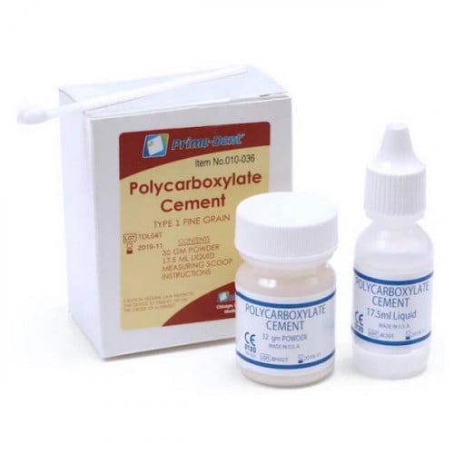 Prime-Dent, Polycarboxylate Cement (32g P + 17.5ml...