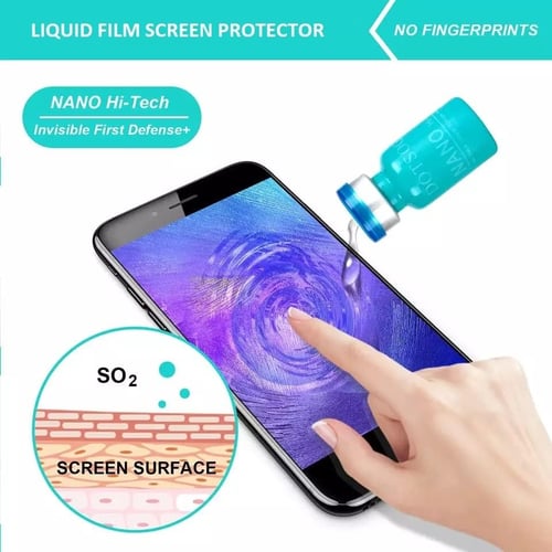 عرض 3 سائل النانو لحماية شاشة الاجهزة