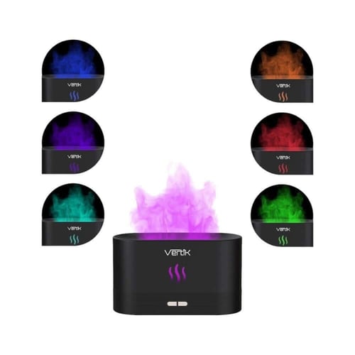 VERTIK - فواحة عطرية بتأثير اللهب (أسود)