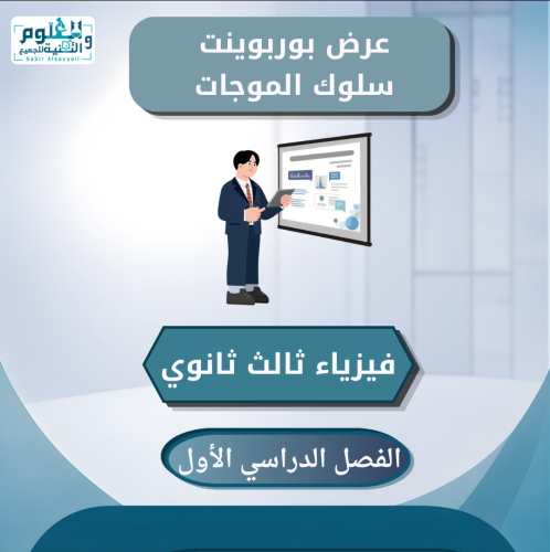 عرض بوربوينت سلوك الموجات فيزياء ثالث ثانوي الفصل...