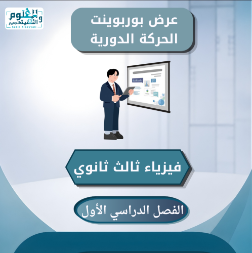 عرض بوربوينت الحركة الدورية فيزياء ثالث ثانوي الفص...