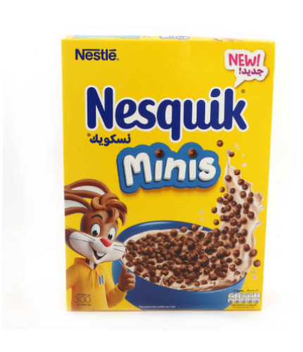 نستلة نسكويك مينيز كرات قمح 300غم