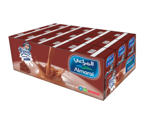 المراعي حليب بنكهة الشوكولاتة 18*150