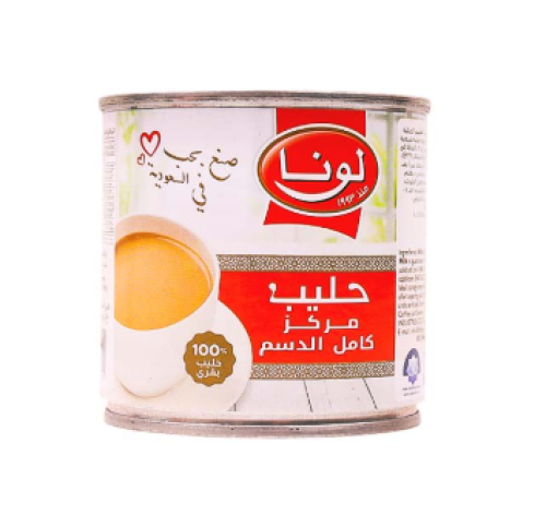 لونا حليب مبخر ك د 170مل