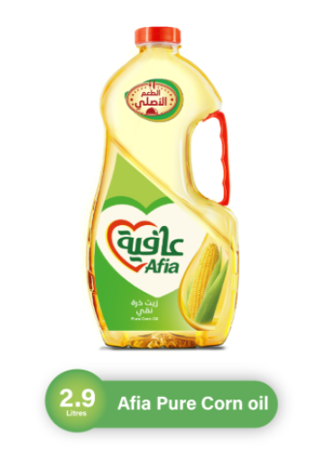 عافية زيت ذرة بلس 2.9لتر