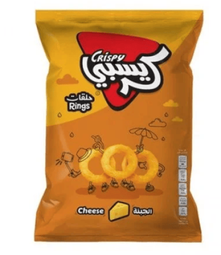 كريسبي حلقات بالجبنة 90غم