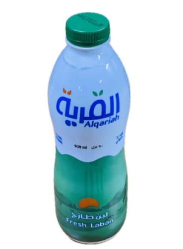 القرية لبن طازج 900مل
